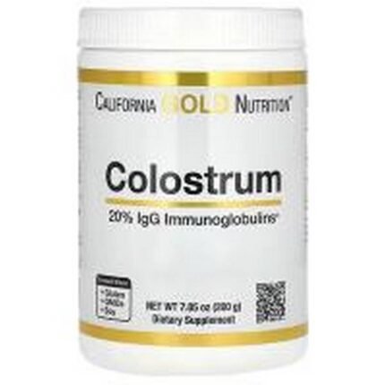 Immune System Support -California Gold Nutrition Colostrum,