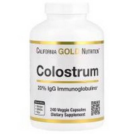 Immune System Support -California Gold Nutrition Colostrum,