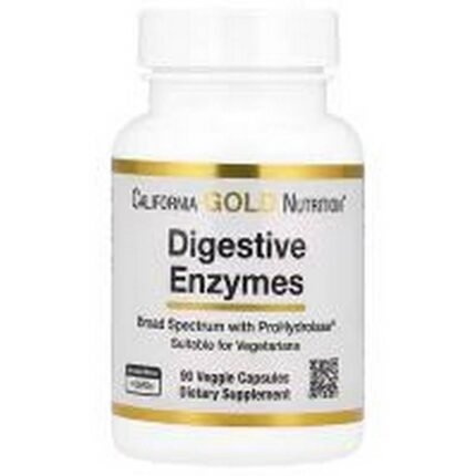 Improve Digestion - California Gold Nutrition Digestive Enzymes,