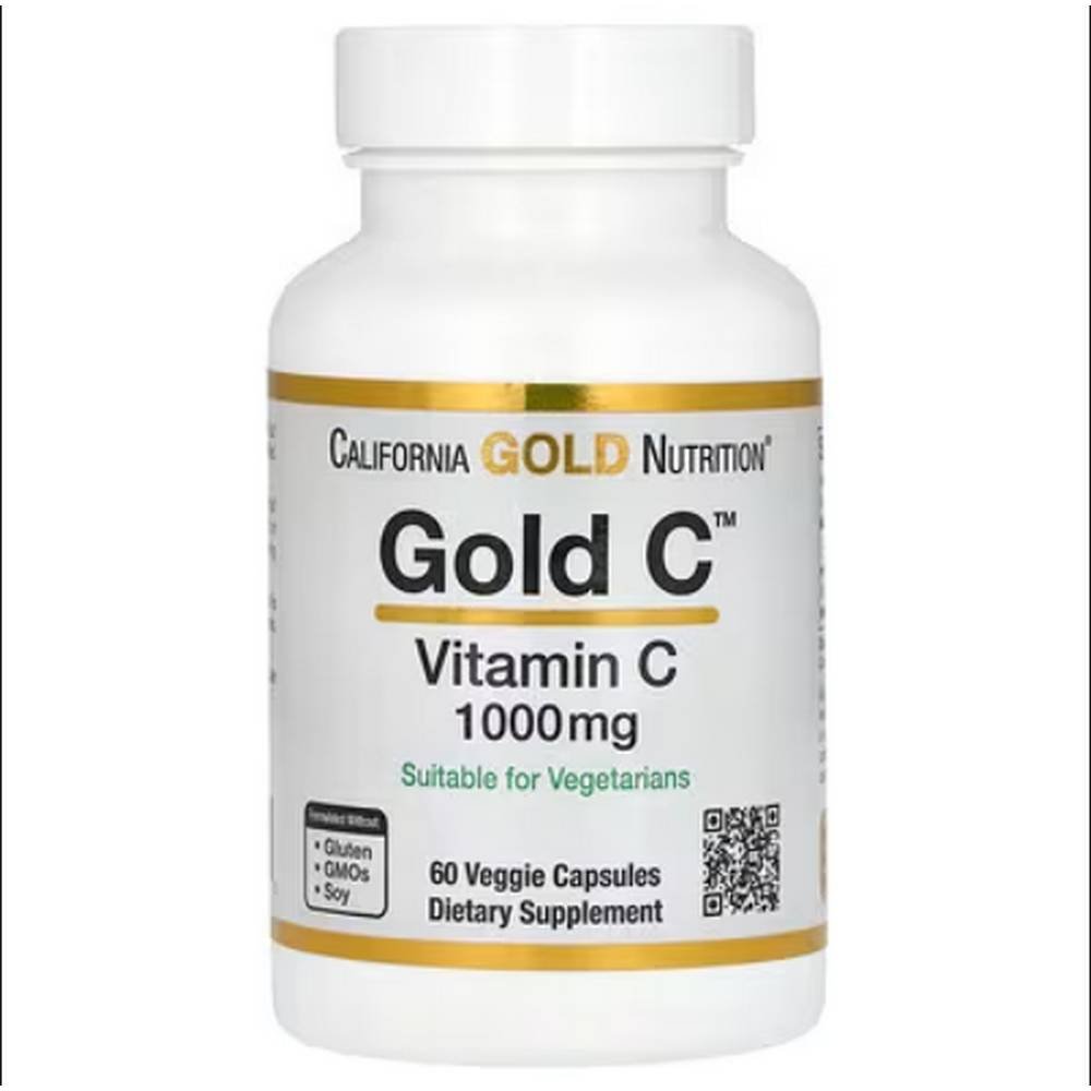 california gold nutrition gold c usp grade vitamin c 1000 mg 60 Immune System Support - California Gold Nutrition, Gold C, USP Grade Vitamin C, 1,000 mg,