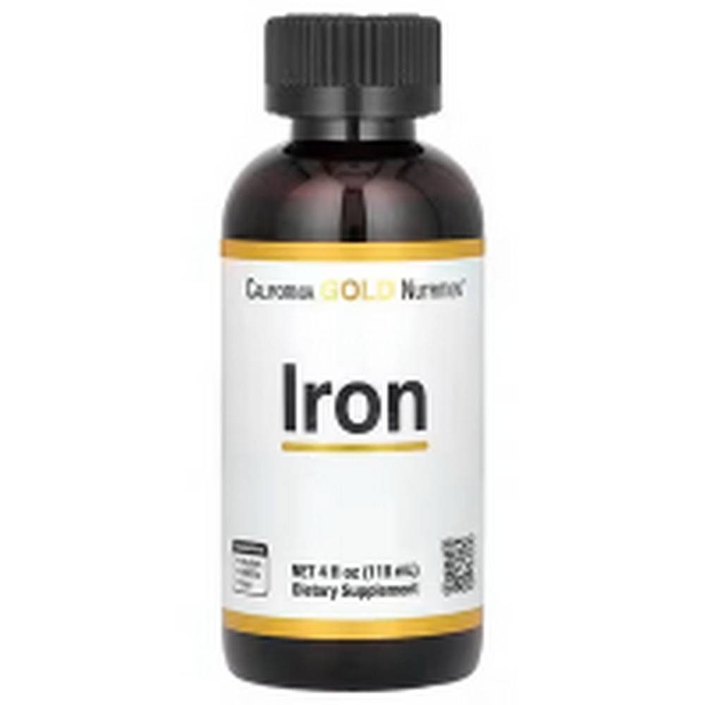 california gold nutrition iron118ml california gold nutrition hierro 118 ml Immune System Support -California Gold Nutrition, Iron,