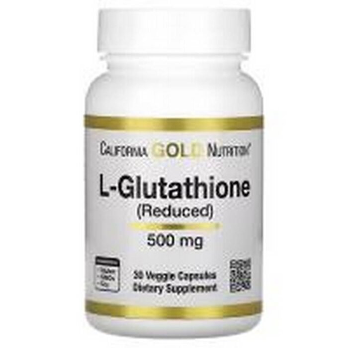 Body Detoxification -California Gold Nutrition L-Glutathione (Reduced) 500 mg,