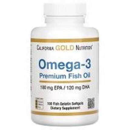 Cardiovascular Support-California Gold Nutrition Omega-3 Premium Fish Oil,