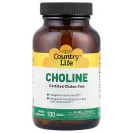 Brain Health - Country Life, Choline, 266 mg,