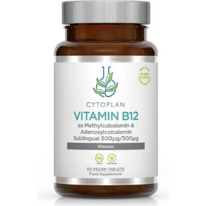 Supports normal energy levels — Cytoplan Vitamin B12, 1000 µg methyl+adenosylcobalamin,