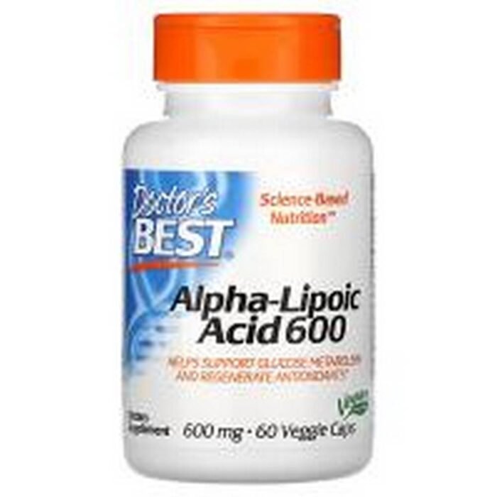 Antioxidant protection - Doctor's Best Alpha-Lipoic Acid 600 mg,