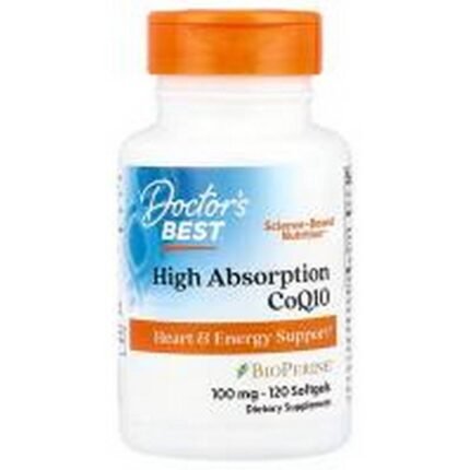 Cardiovascular Support-Doctor's Best High Absorption CoQ10 100 mg,