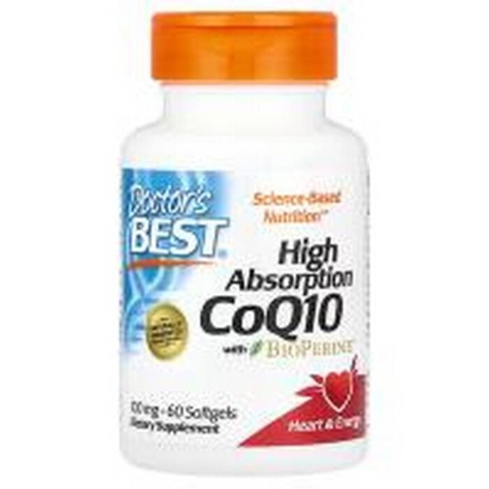 Cardiovascular Support-Doctor's Best High Absorption CoQ10 100 mg,