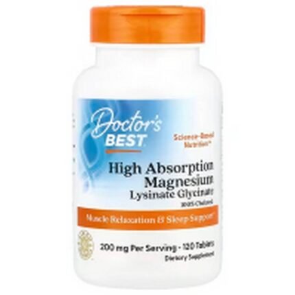Magnesium Deficiency -Doctor's Best, High Absorption Magnesium,