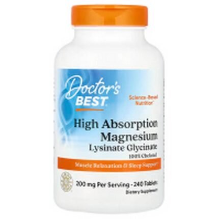 Magnesium Deficiency -Doctor's Best, High Absorption Magnesium,
