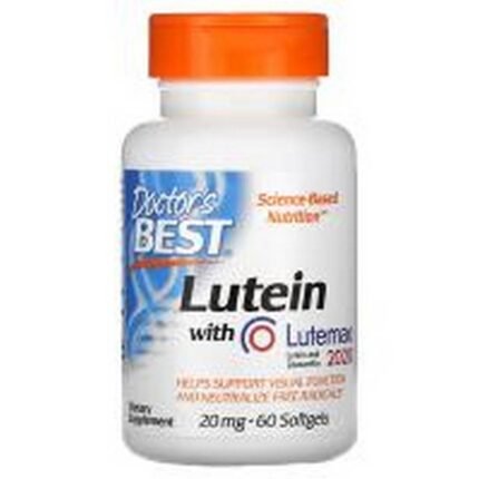 Vision Support - Doctor's Best Lutein with Lutemax 2020 20 mg.