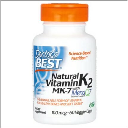 Bone Health - Doctor's Best, Natural Vitamin K2 MK-7 with MenaQ7.