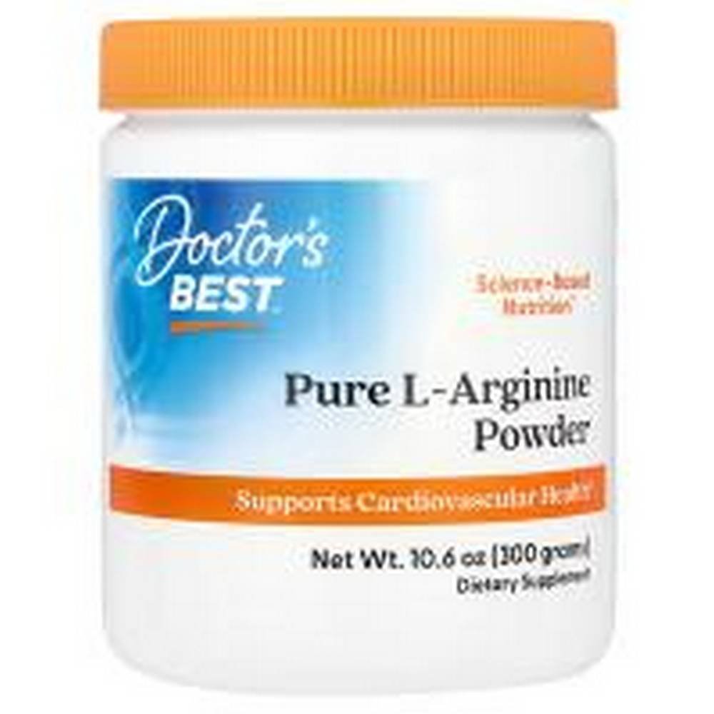 doctors best pure l arginine powder300g doctors best l arginina pura en polvo 300 g Improved Circulation - Doctor's Best Pure L-Arginine Powder,