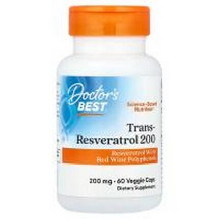 Antioxidant Protection-Doctor's Best Trans-Resveratrol 200mg,