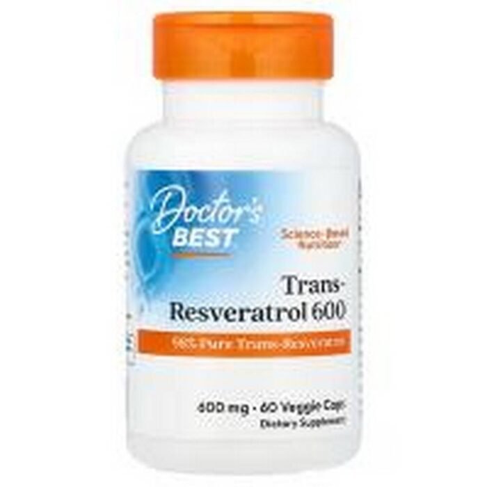 Antioxidant Protection-Doctor's Best Trans-Resveratrol 600 mg,