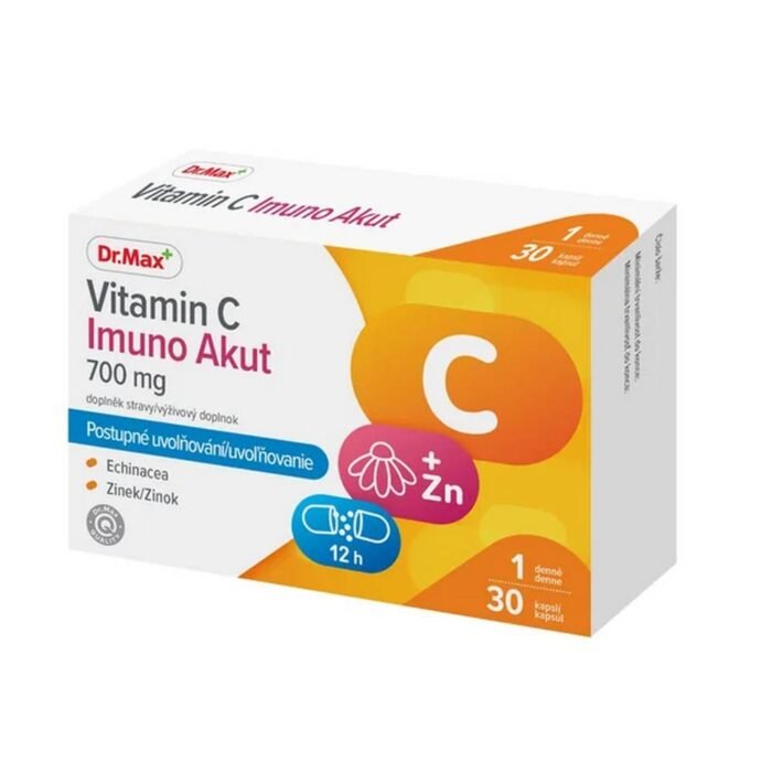 Immune system support — Dr. Max Vitamin C Imuno Akut 700 mg,