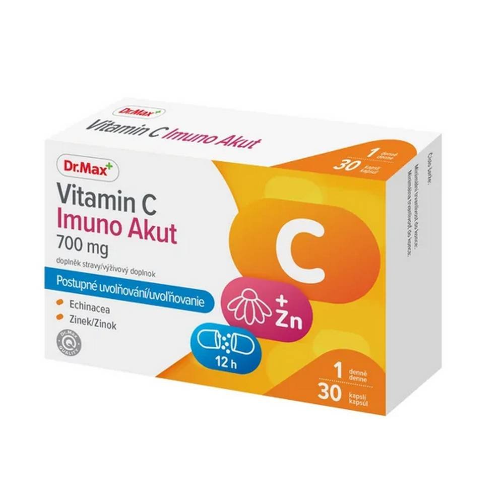 dr max vitamin c imuno akut 700 mg 30 Immune system support — Dr. Max Vitamin C Imuno Akut 700 mg,