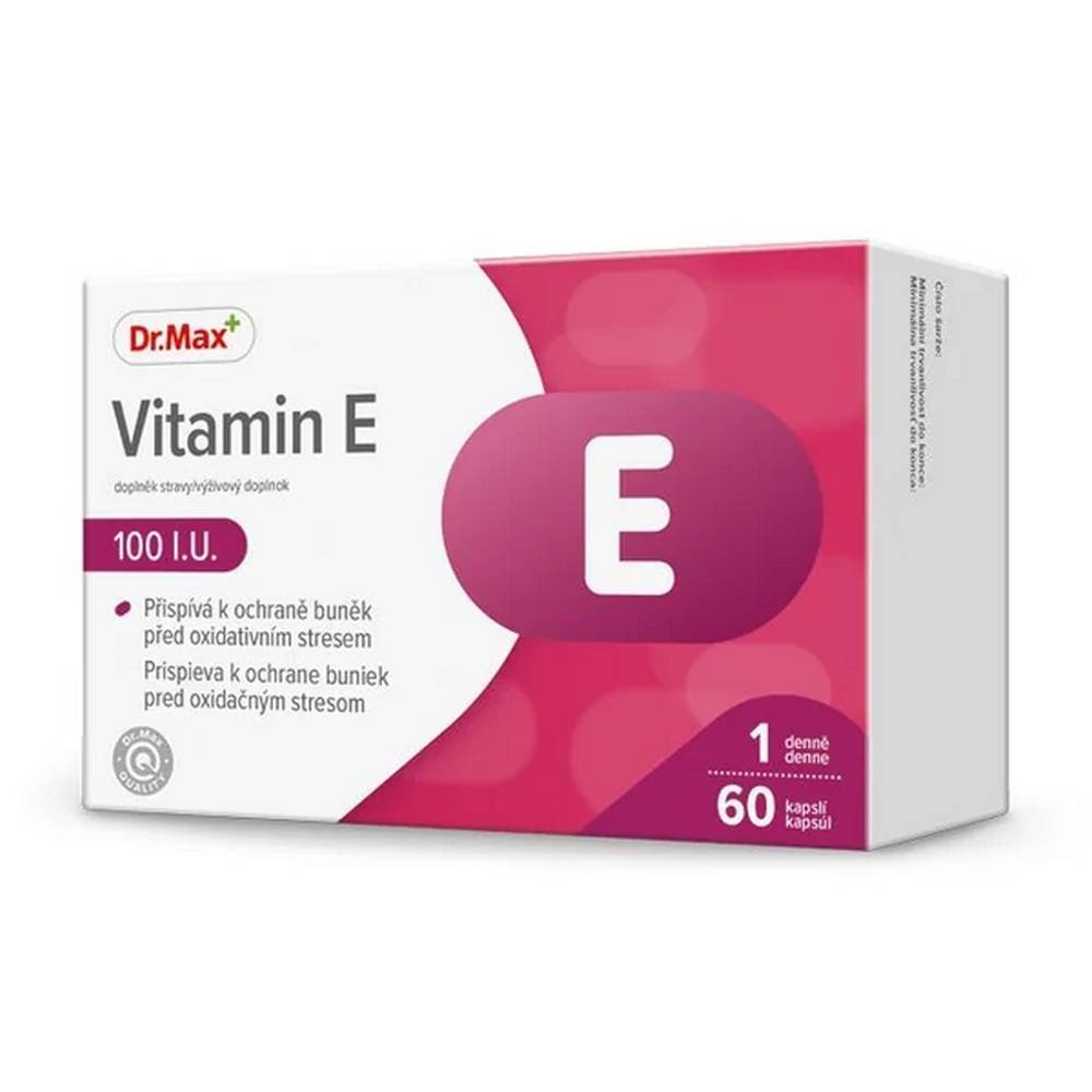 dr max vitamin e 100 iu60 Supports skin health — Dr. Max Vitamin E 100 I.U.,