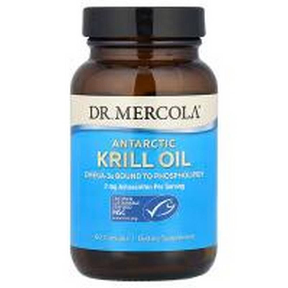 dr mercola antarctic krill oil 60 dr mercola aceite de krill antartico 60 Cardiovascular Support-Dr. Mercola Antarctic Krill Oil,