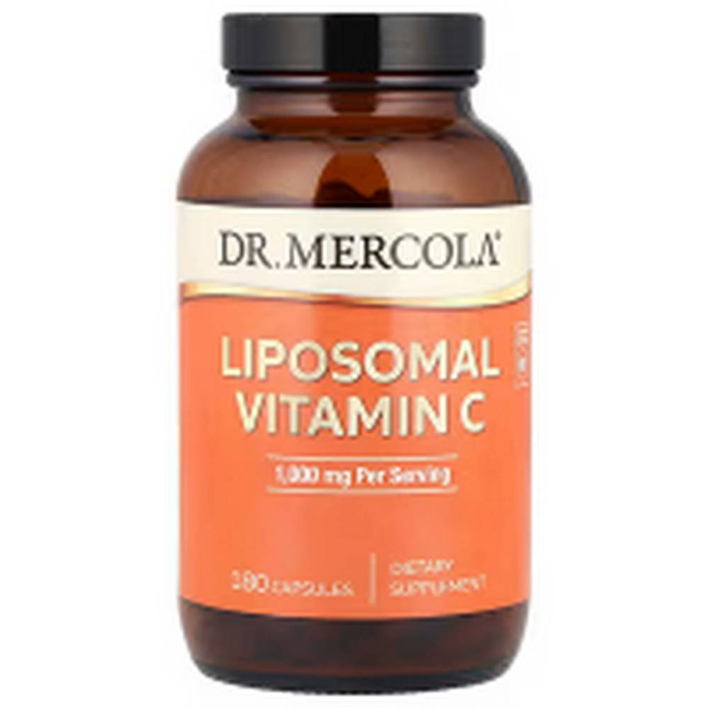 dr mercola liposomal vitamin c 1000 mg 180 Immune System Support - Dr. Mercola, Liposomal Vitamin C, 1,000 mg,