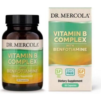 Supports energy metabolism — Dr. Mercola Vitamin B Complex with Benfotiamine,