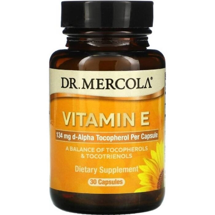 Helps reduce signs of aging — GreenFood Nutrition Vitamin E D-Alpha Tocopheryl, 90,