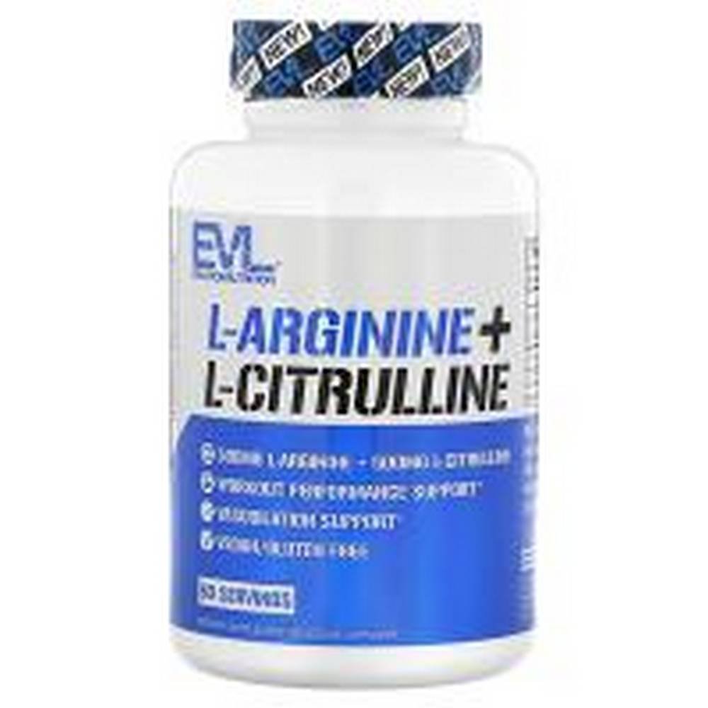 evlution nutrition l arginine l citrulline 120 evlution nutrition l arginina l citrulina120 Improved blood circulation -EVLution Nutrition L-Arginine + L-Citrulline,