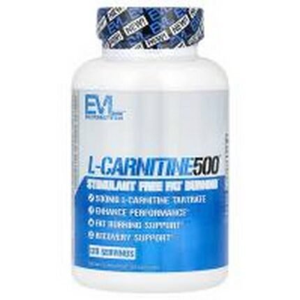 Fat Burning -EVLution Nutrition L-Carnitine500® 500 mg,