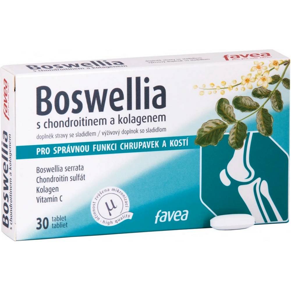 favea boswellia with chondroitin and collagen30 Supporting joint health — Favea Boswellia with Chondroitin and Collagen,