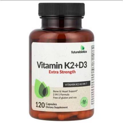 Bone & Teeth Health -Futurebiotics, Vitamin K2 + D3, Extra Strength,