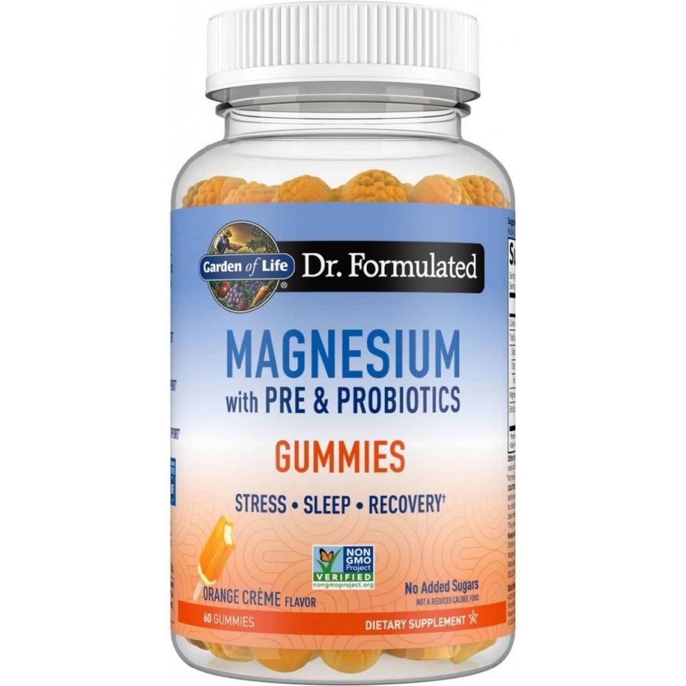 garden of life magnesium with prebiotics chewable60 Muscle function support — Garden of Life Magnesium with Prebiotics Chewable,