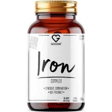 Supports red blood cell production and healthy iron levels — Goodie Iron Complex Bisglycinate,