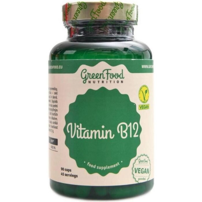 Supports normal energy levels — GreenFood Nutrition Vitamin B12,