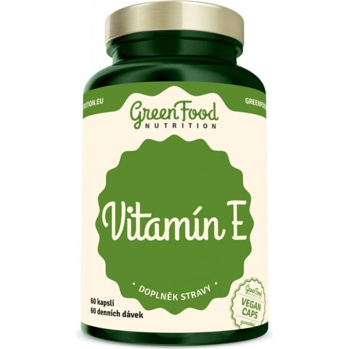 Supports skin health — GreenFood Vitamin E,