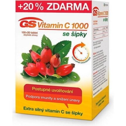 Immune system support — GS Vitamin C 1000 with Rose Hips 100,