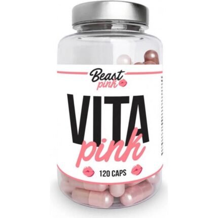 Support for overall health — GymBeam BeastPink Multivitamin Vita Pink,