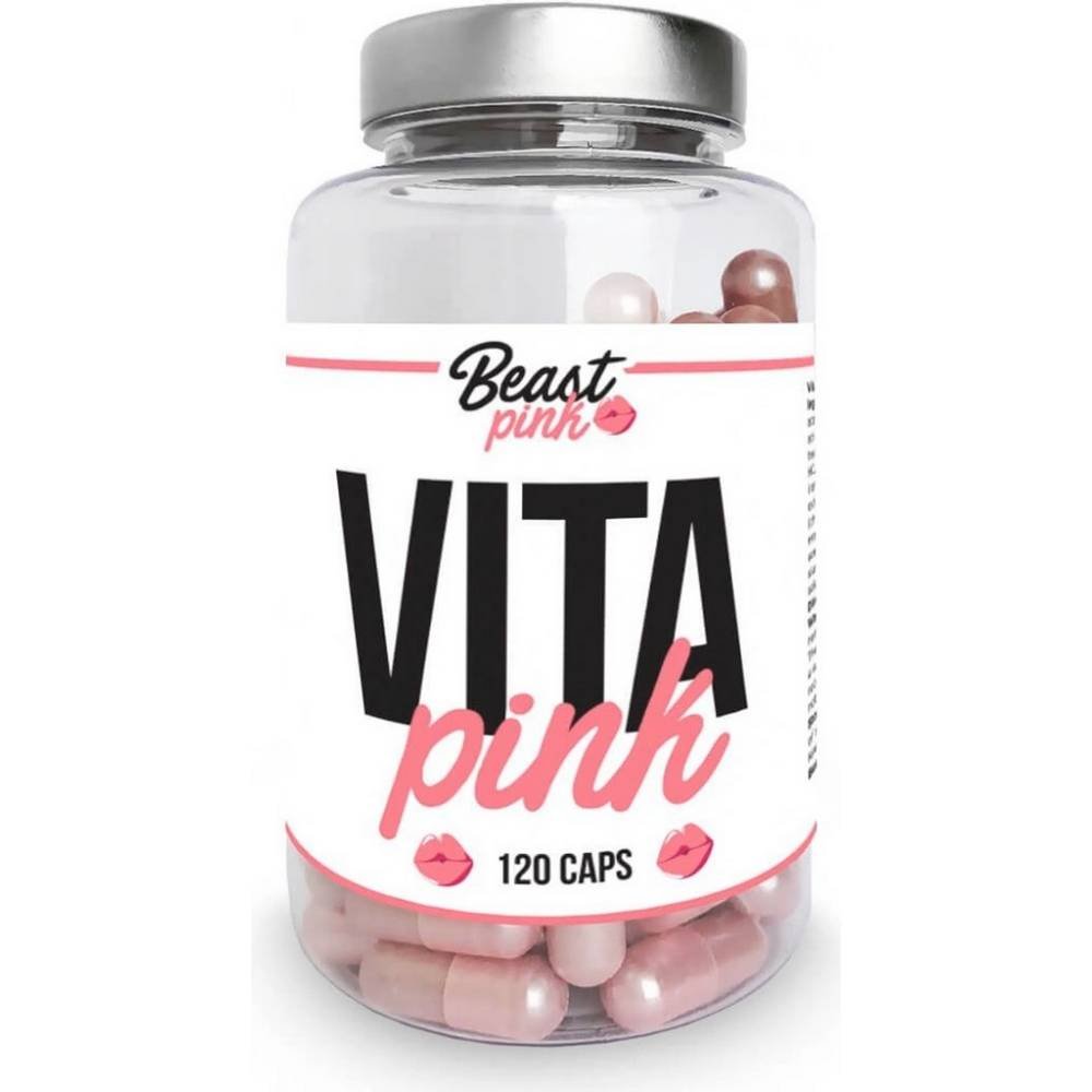 gymbeam beastpink multivitamin vita pink120 Support for overall health — GymBeam BeastPink Multivitamin Vita Pink,