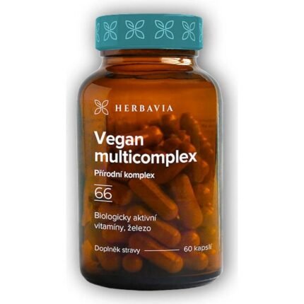 Supports overall energy and vitality — Herbavia Vegan Multicomplex + Iron,