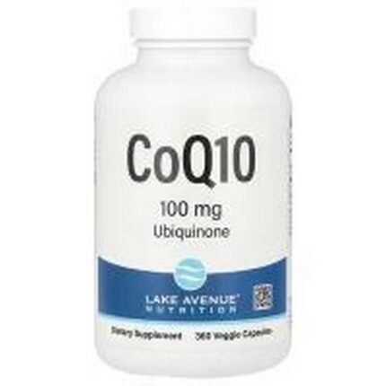 Cardiovascular Support-Lake Avenue Nutrition CoQ10 USP Grade Ubiquinone 100 mg,