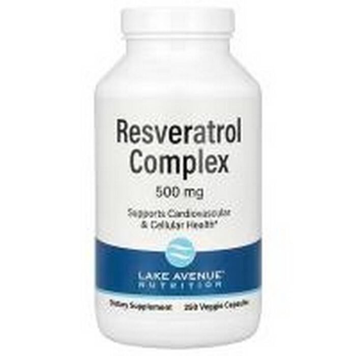 Antioxidant Protection-Lake Avenue Nutrition Resveratrol Complex 500 mg,
