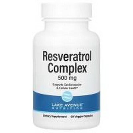Antioxidant Protection-Lake Avenue Nutrition Resveratrol Complex 500 mg,