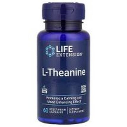Stress Reduction -Life Extension L-Theanine 200 mg,