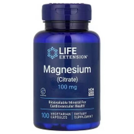 Magnesium Deficiency -Life Extension, Magnesium (Citrate),