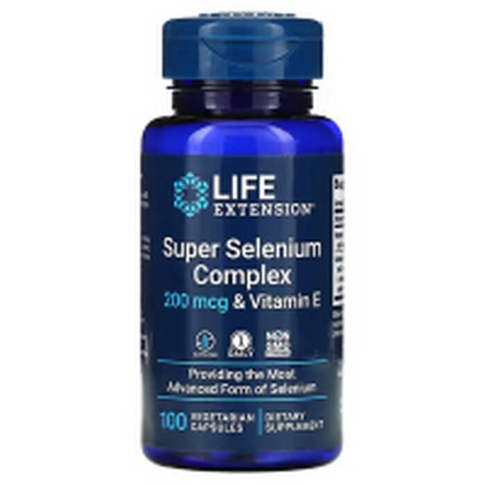Immune System Support - Life Extension, Super Selenium Complex & Vitamin E, 200 mcg,