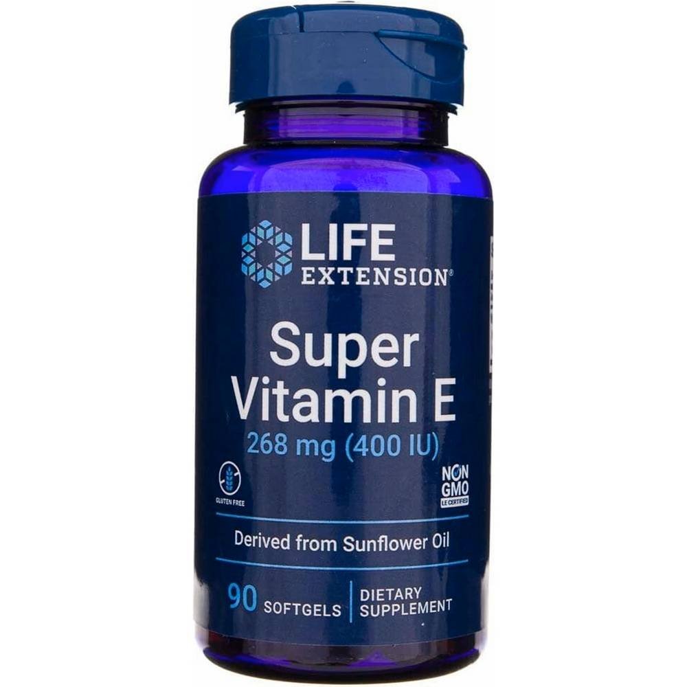 life extension super vitamin e 268 mg 400 iu90 Supports skin health — Life Extension Super Vitamin E 268 mg 400 IU,