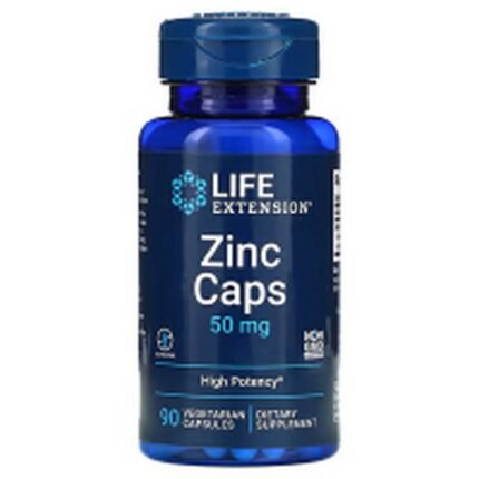 Immune System Support-Life Extension, Zinc Caps, High Potency,