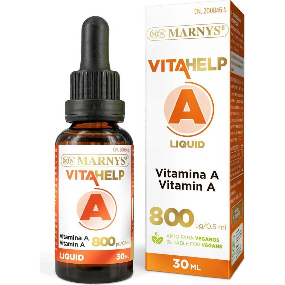 marnys vitamin a liquid30ml Supports healthy vision and eye function — Marnys Vitamin A Liquid, 30ml,