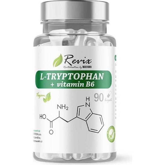 Supports healthy mood and emotional balance — Maxxwin L-Tryptophan + Vitamin B6,