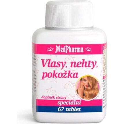 Supports healthy hair growth — MedPharma Hair Skin Nails,