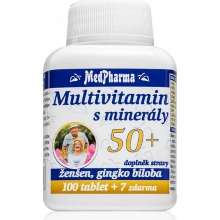 Supporting overall health — MedPharma Multivitamin with minerals 30 ingredients,